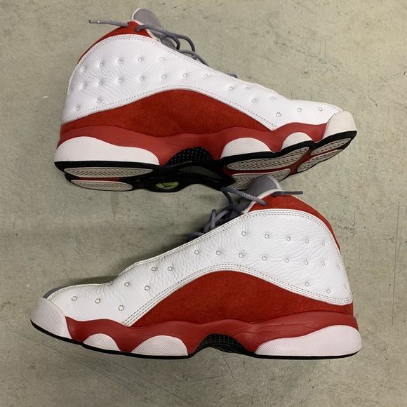 Nike Air Jordan Retro 13 XIII 'Grey Toe' 2014 Size 10.5 414571 126 - Picture 2 of 7